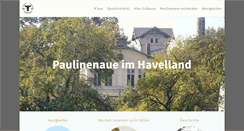 Desktop Screenshot of paulinenaue.info